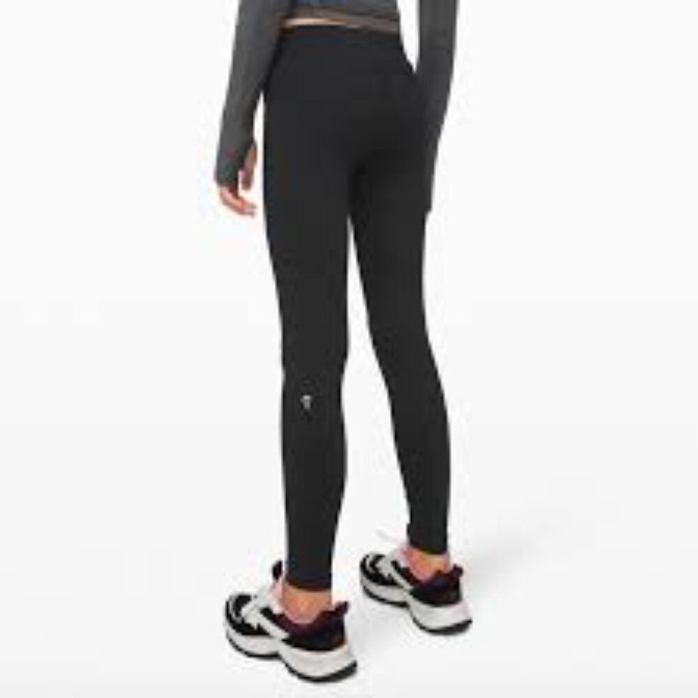 Genuine Ivivva by Lululemon Black Full Length Leggings Pants Size 10
